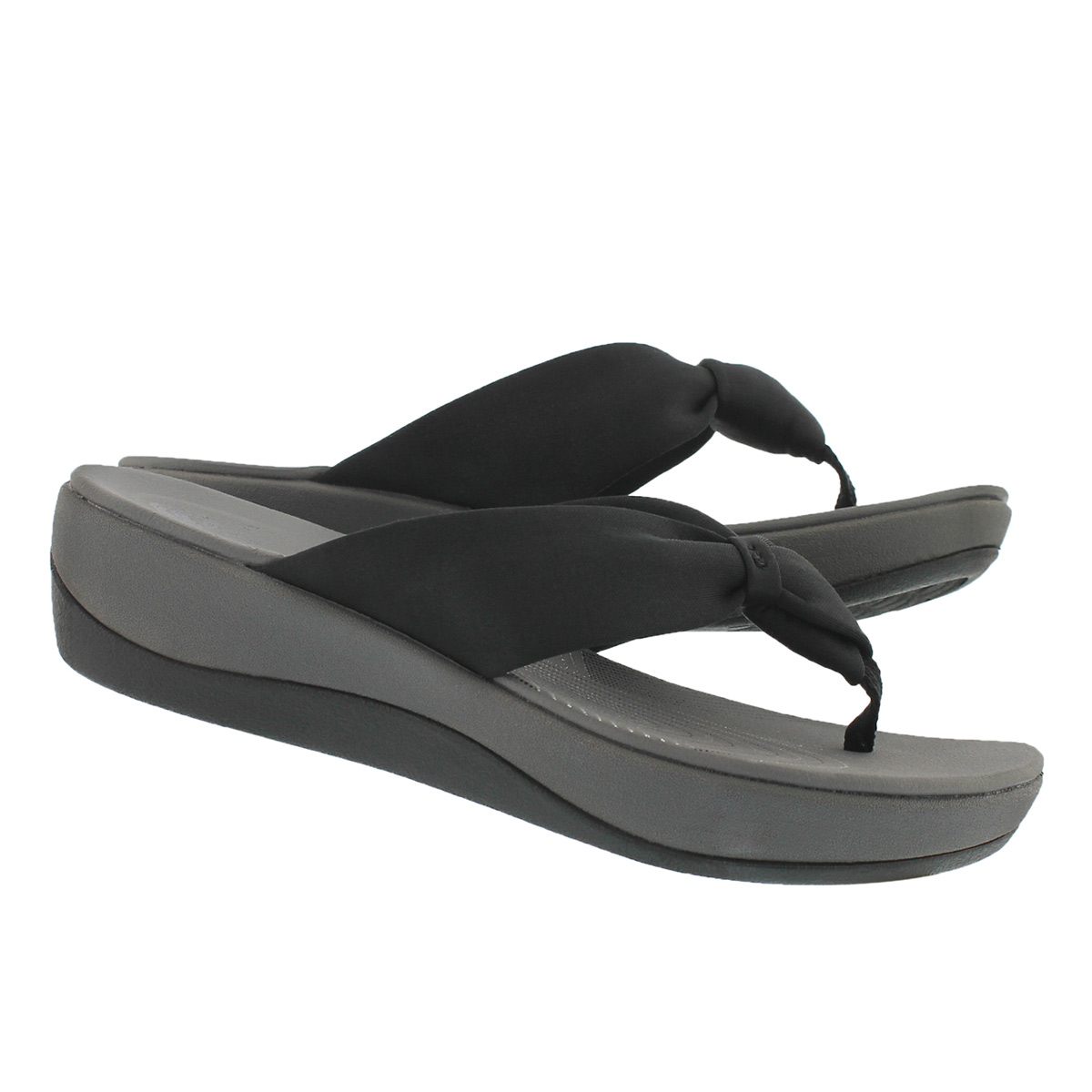 Clarks Womens Arla Glison Thong Wedge Sandal Ebay 3623