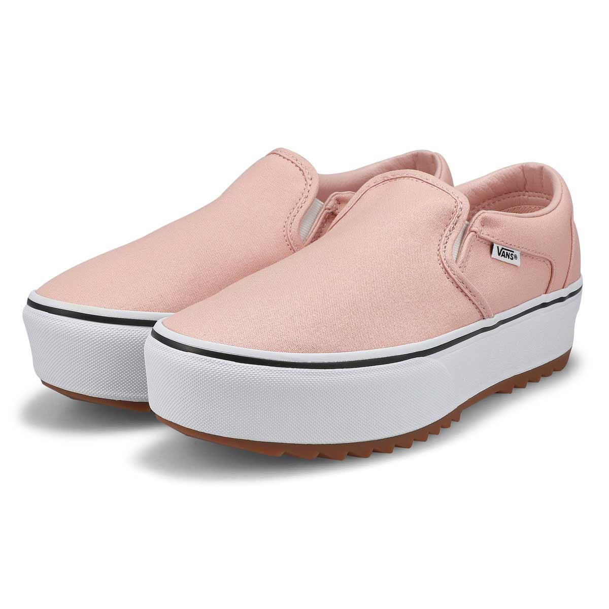 Vans Women S Asher Platform St Sneaker Softmoc