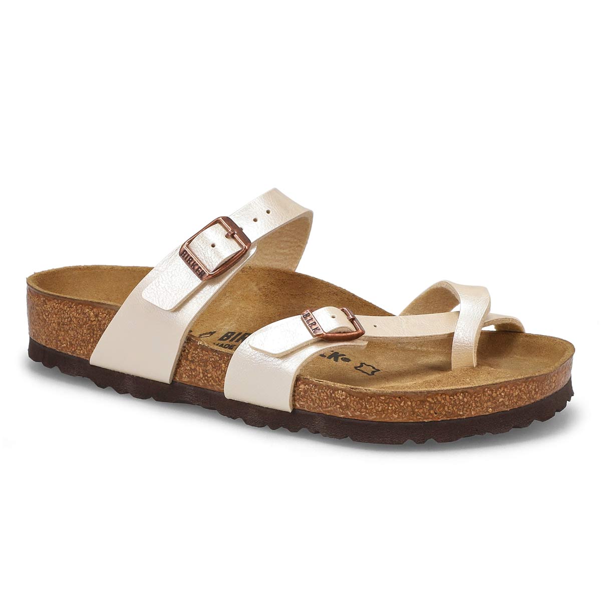 Birkenstock, Sandale MAYARI BF GRACE, blanc perle, femmes