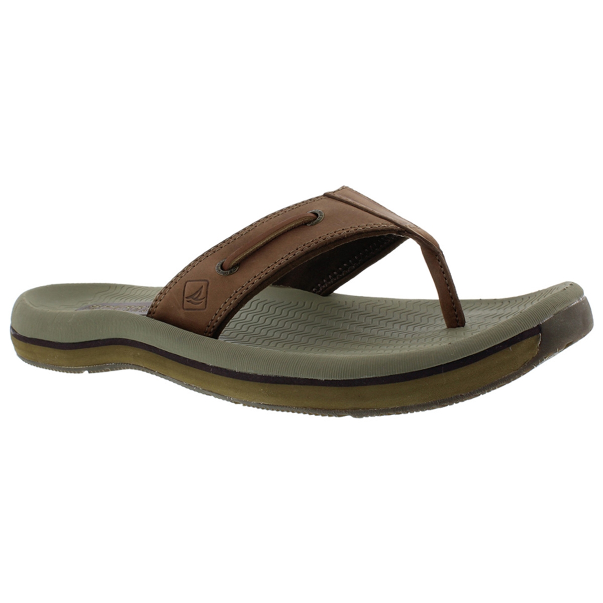 arrivals new shoes sperry sandals Men's thong CRUZ SANTA chocolate 0829010 Sperry