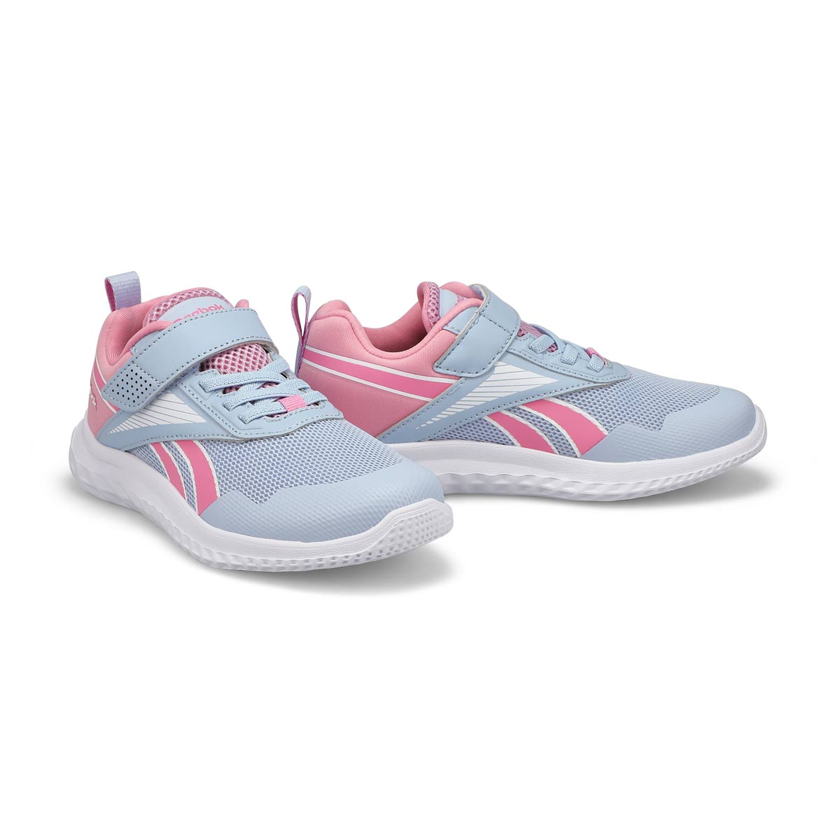 Girls Rush Runner 5 Sneaker - Blue/White/Pink