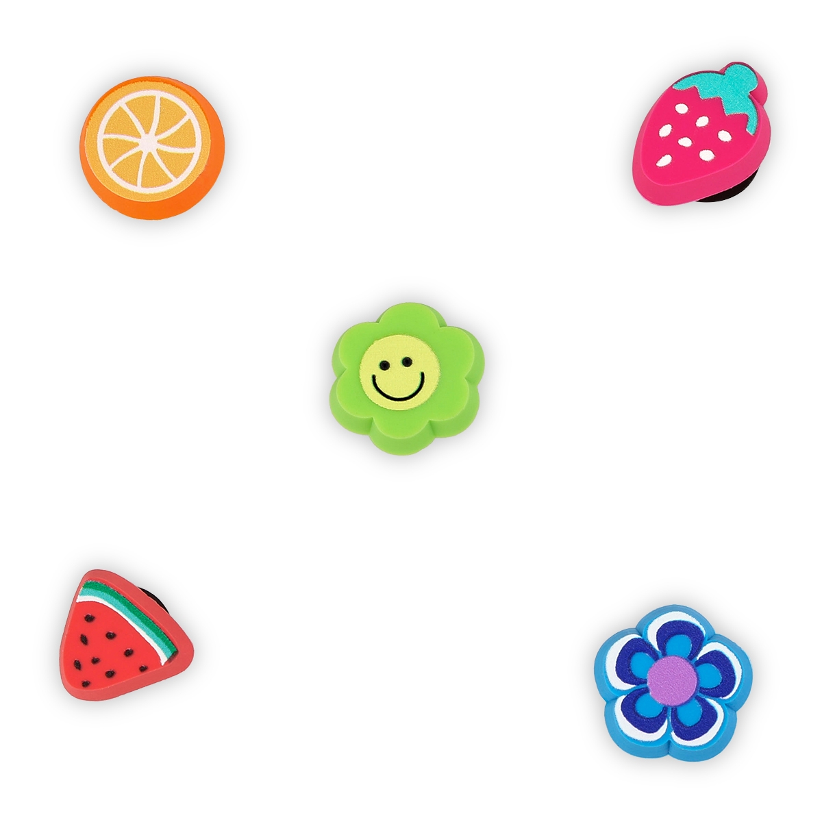 Crocs, Breloques Jibbitz FUN ERASER - 5 p.