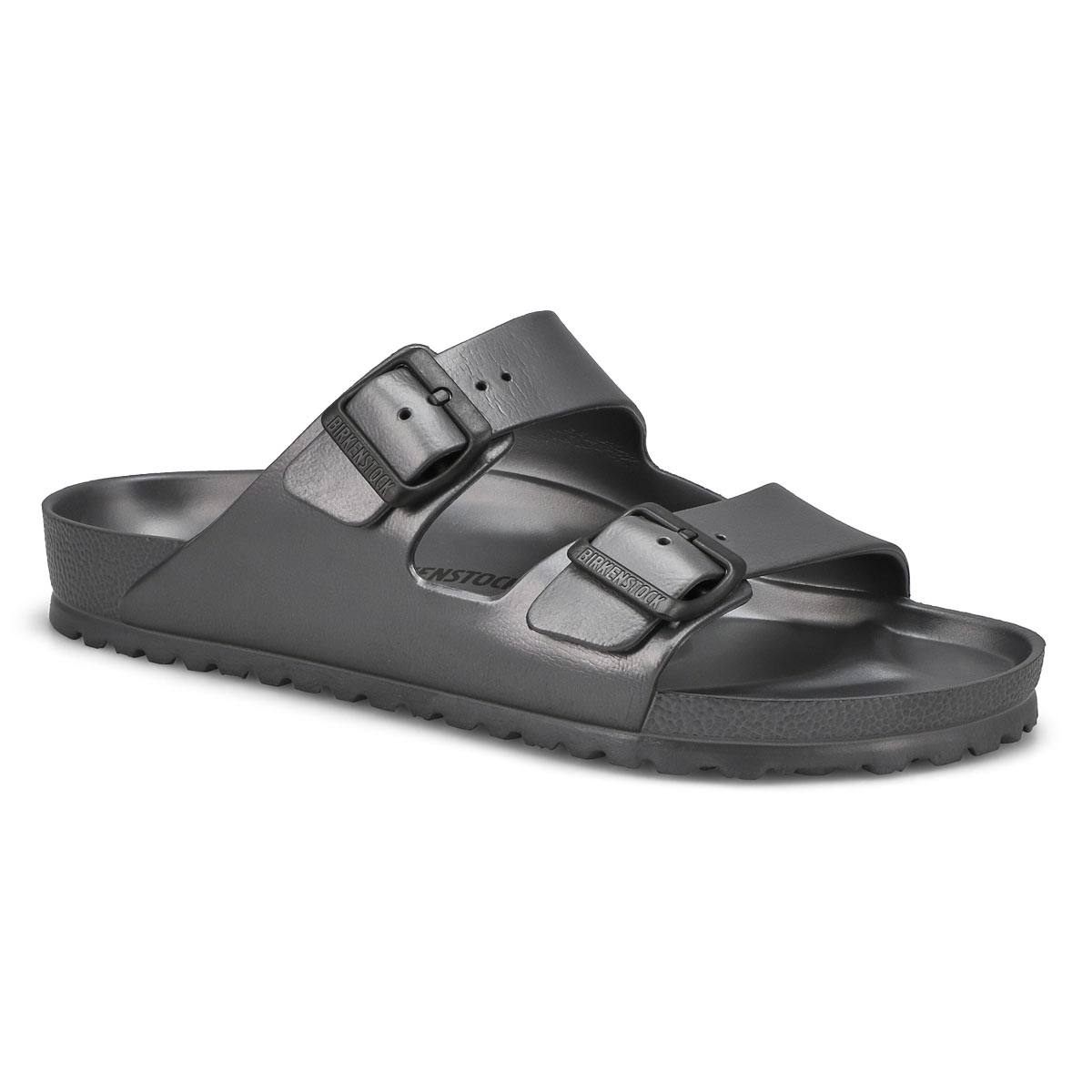 Birkenstock, Men's Arizona EVA 2 Strap Sandal - Metallic Anthracite