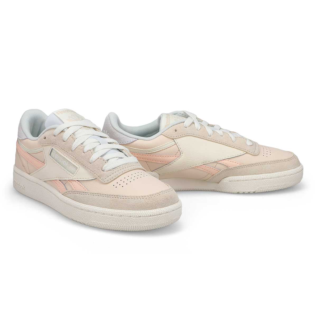 Womens  Club C Revenge Lace Up Sneaker - Tapioca/Clay/Moon