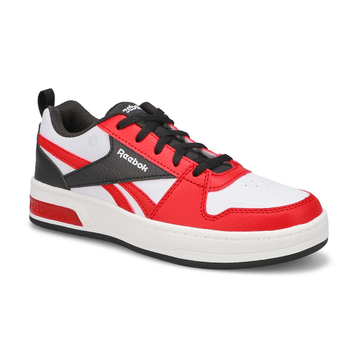 Boys Prime Step N Flash Lace Up Sneaker - Vector Red/White/Black