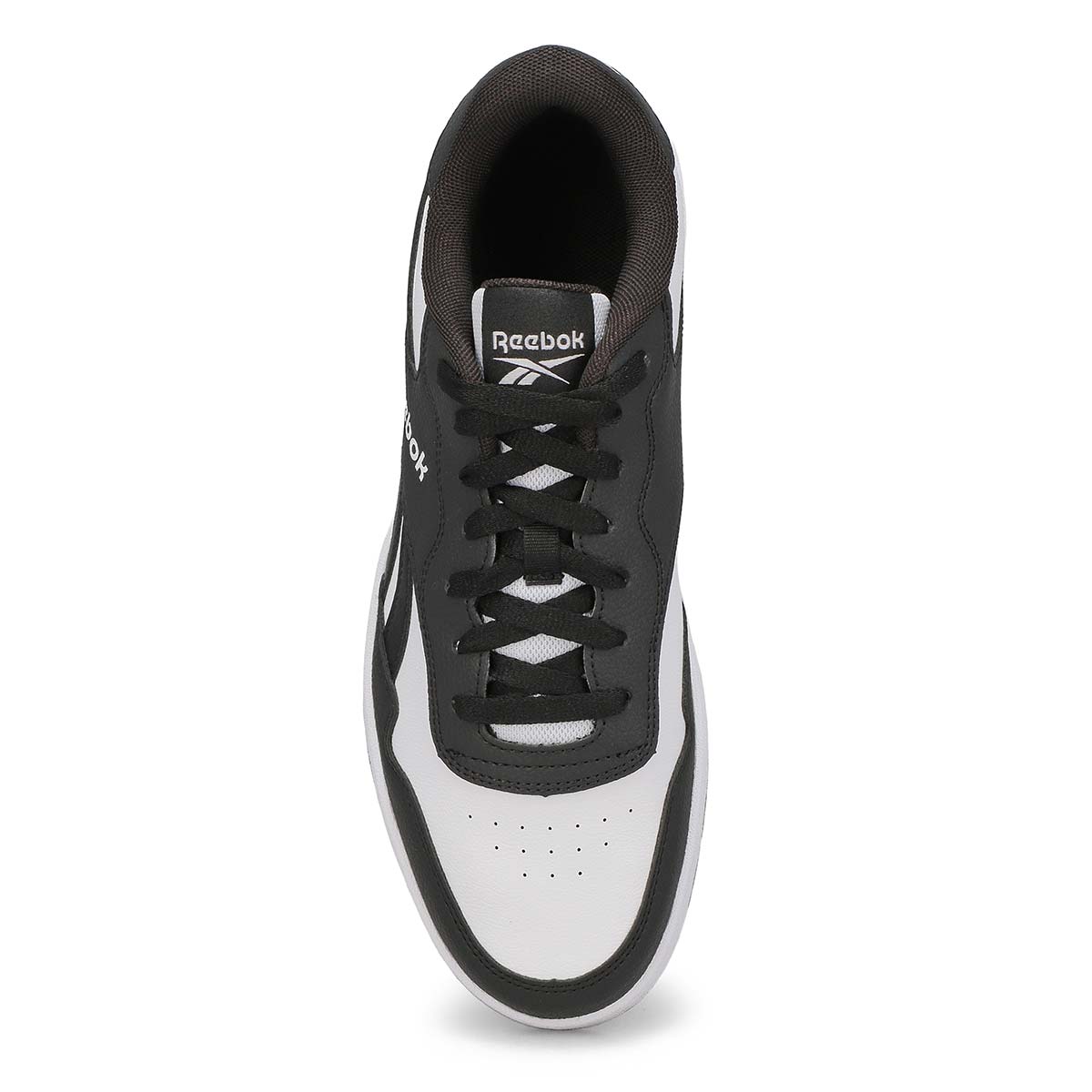 Mens BB 1000 Lace Up Sneaker - White/White/Black