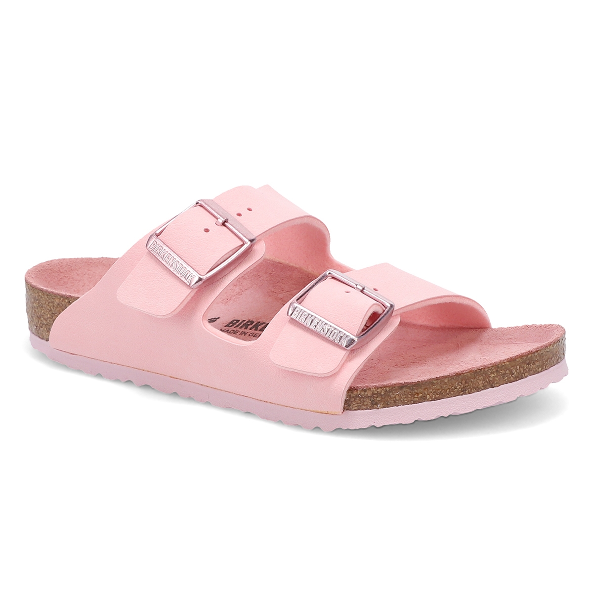 Birkenstock, Sandale ARIZONA BF 2 brides argent, filles - rose