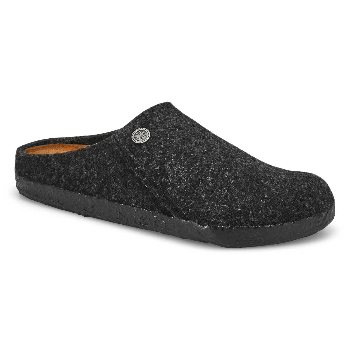 Birkenstock, Women's Zermatt Narrow Slipper - Anthracite Wool