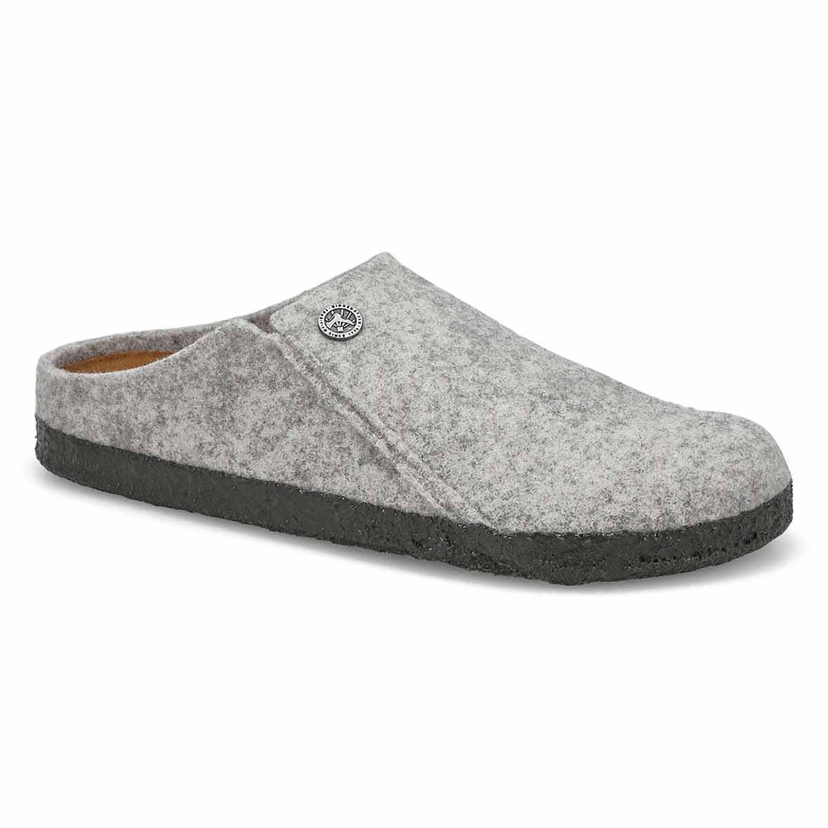 Birkenstock, Women's Zermatt Narrow Slipper - Light Grey