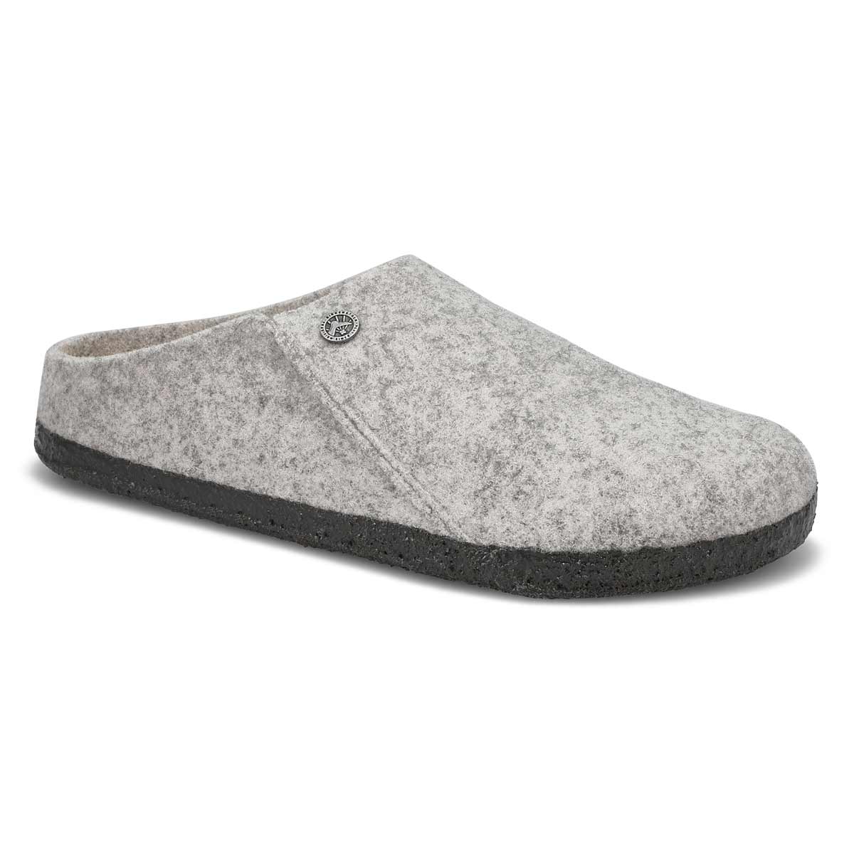 Birkenstock, Birkenstock, Men's Zermatt Shearling Slipper - Light Grey