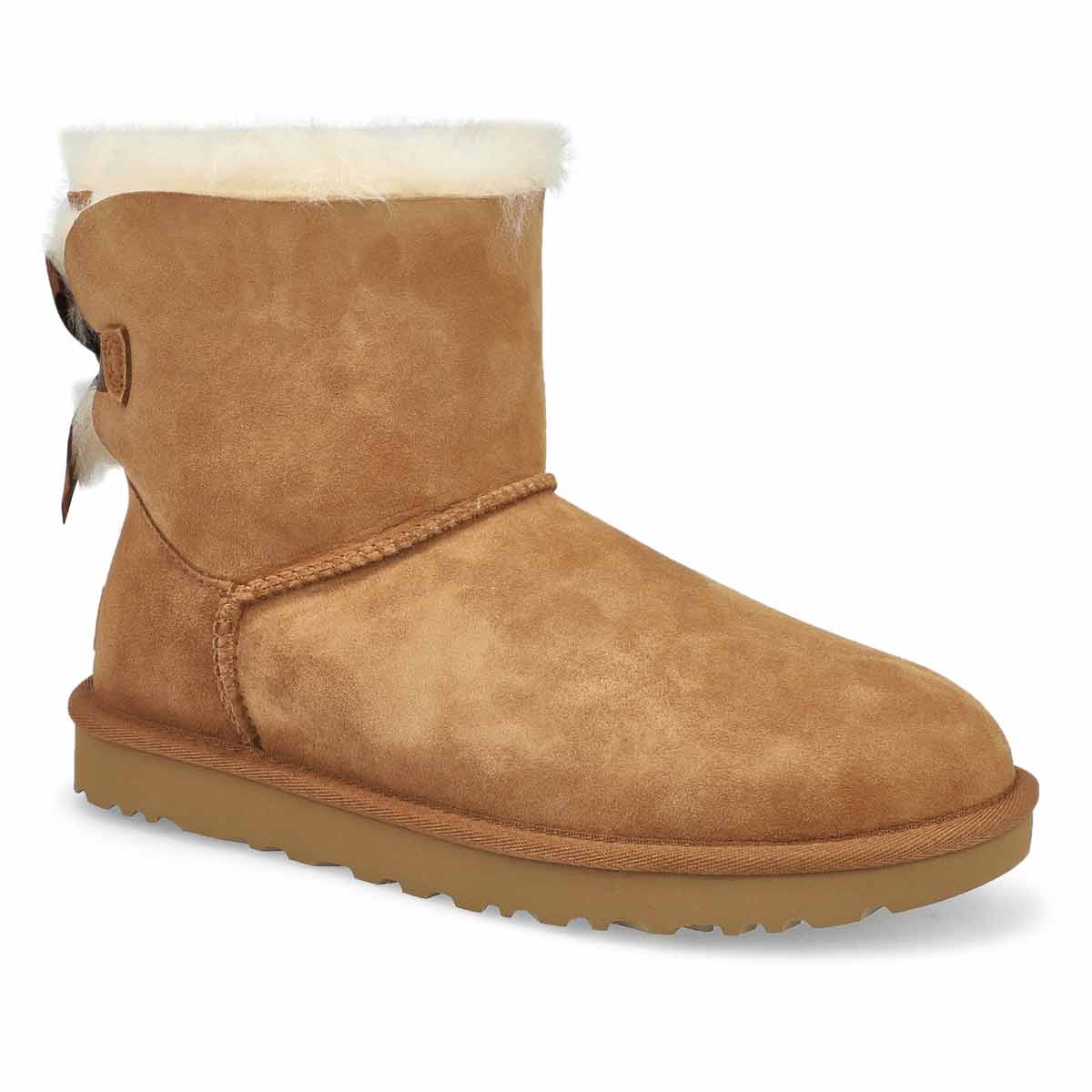 UGG, Botte Mini Bailey Bow II, femmes - Brun