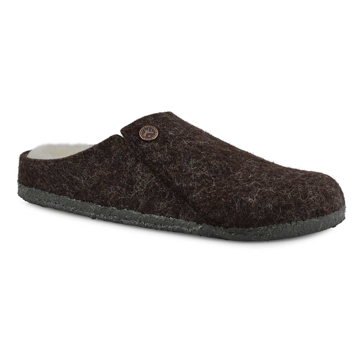 Birkenstock, Women's Zermatt Shearling Narrow Slipper - Mocha