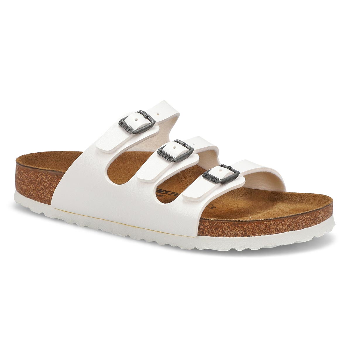 Birkenstock, Sandales étroites FLORIDA, blanc, femmes