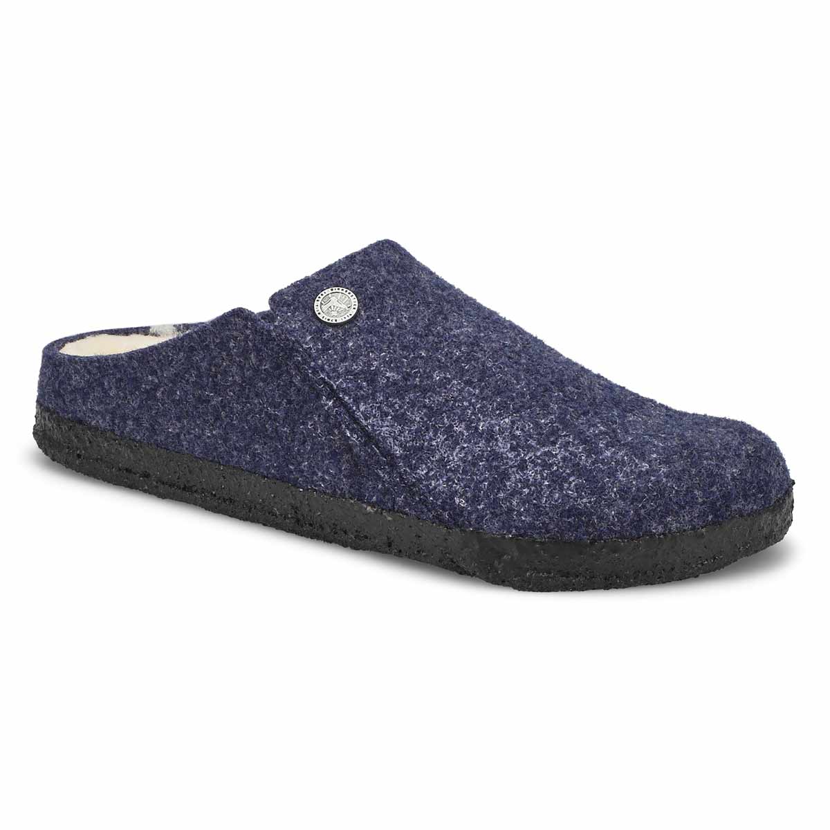 Birkenstock, Women's Zermatt Shearling Slipper Narrow - Blue