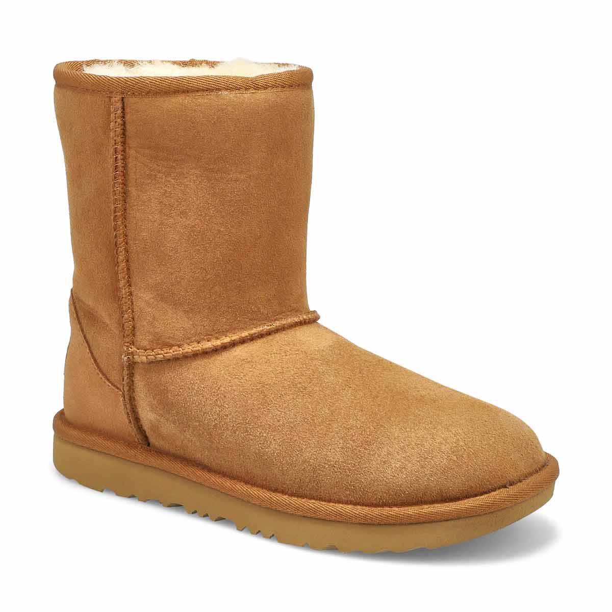 UGG, Botte peau de mouton CLASSIC II, châtaigne, filles