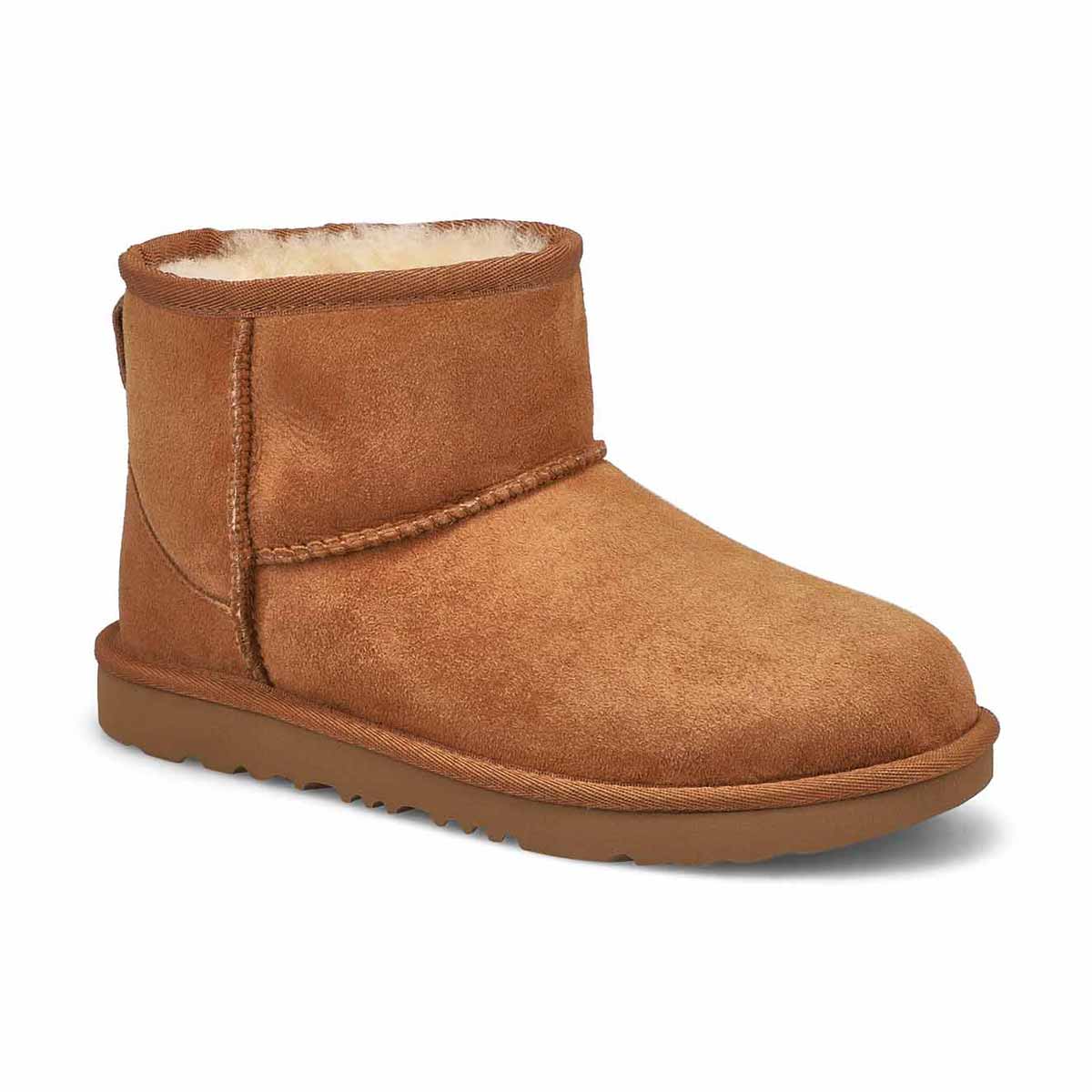 UGG, UGG, Botte en peau de mouton CLASSIC MINI II, châtaigne, filles