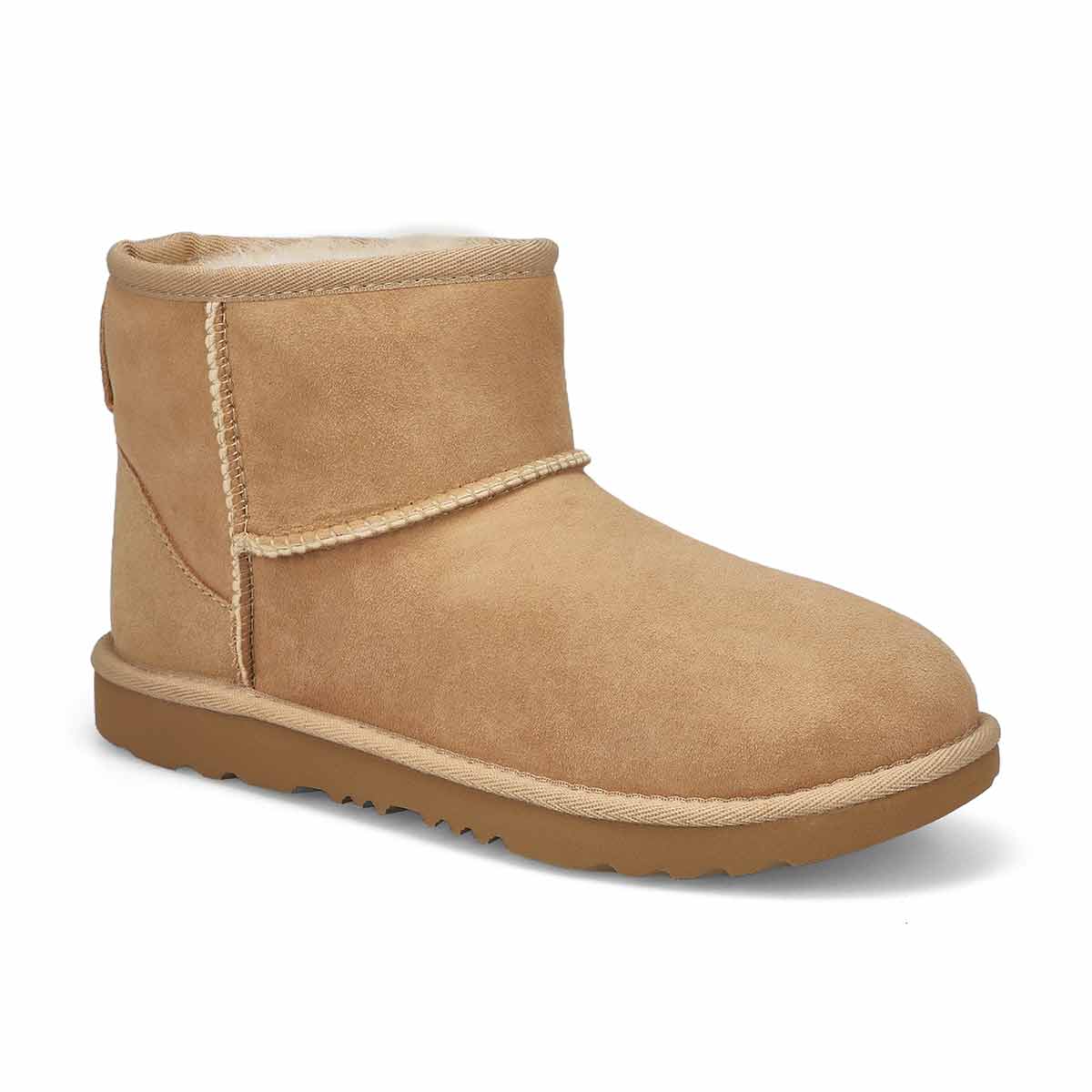 UGG, Botte en peau de mouton CLASSIC MINI II, sable, filles