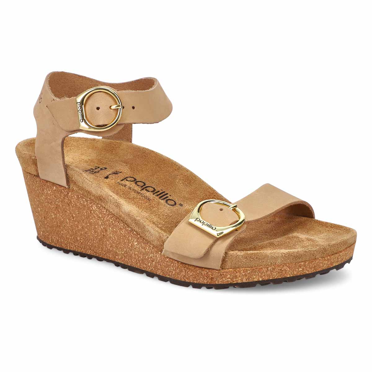 Birkenstock, Women's Soley Narrow Wedge Sandal - Sandcastle