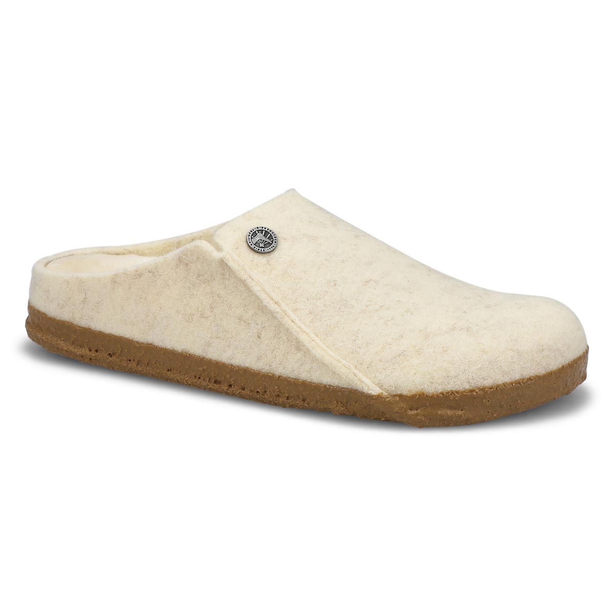 Birkenstock, Women's  Zermatt Shearling Narrow Slipper - Ecru