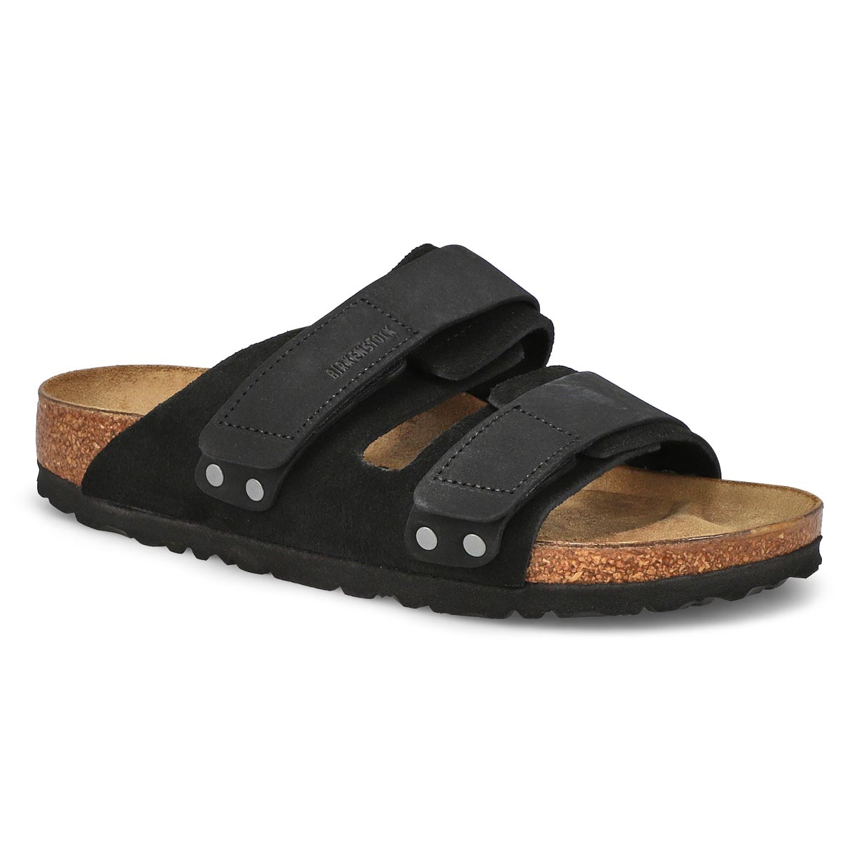 Birkenstock, Birkenstock, Sandale étroite à 2 brides et assise souple UJI, noir, femmes