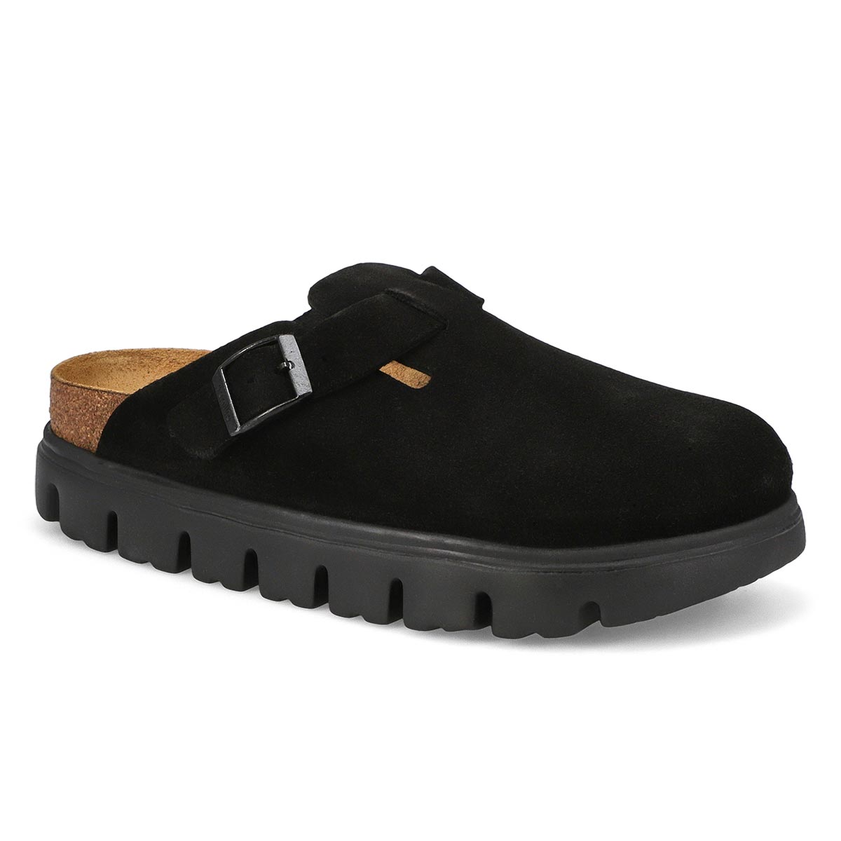 Birkenstock, Women's Boston Chunky Platform Narrow Clog - Black