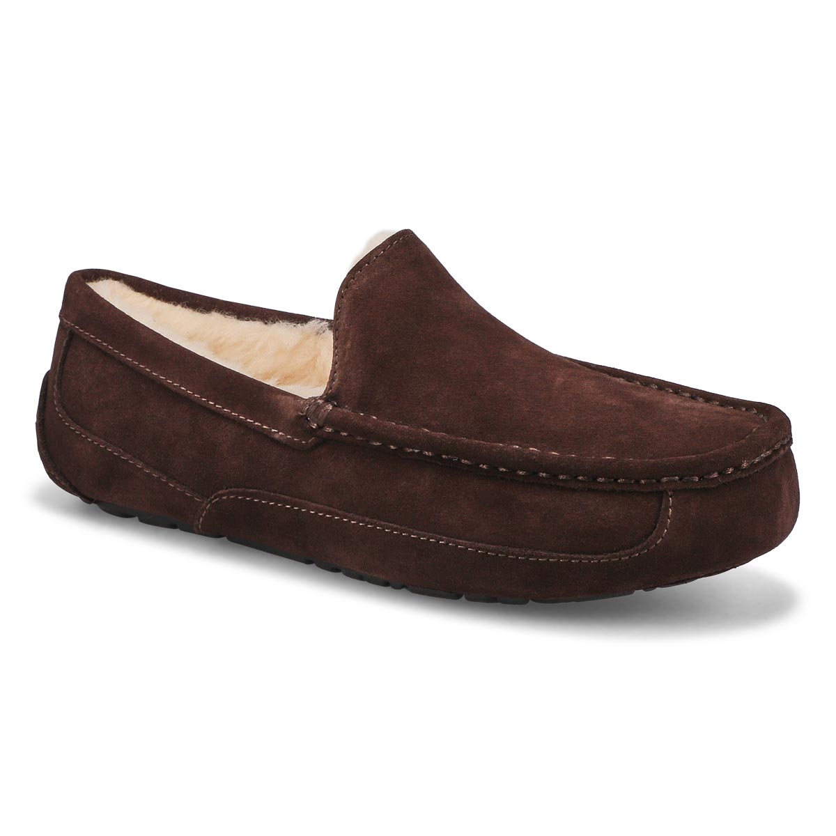 UGG, Pantoufle en peau de mouton ASCOT, expresso, hommes