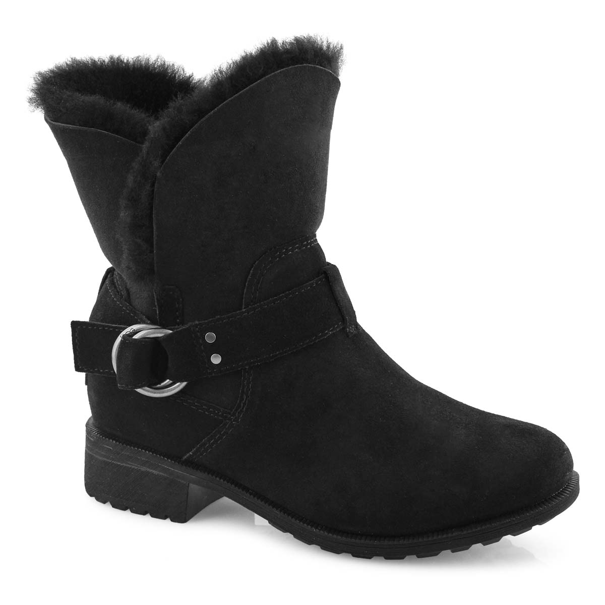 uggs with buckle on side