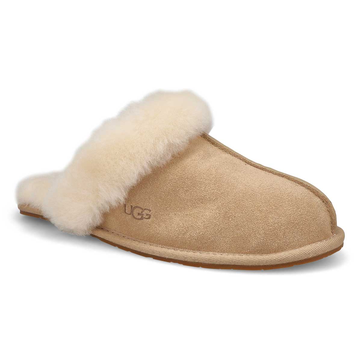 UGG, Women's Scuffette II Sheepskin Slipper - Sand