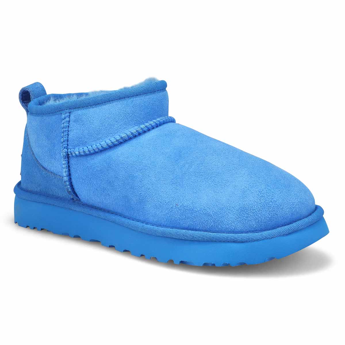 UGG, Botte CLASSIC ULTRA MINI, bleu ciel, femmes