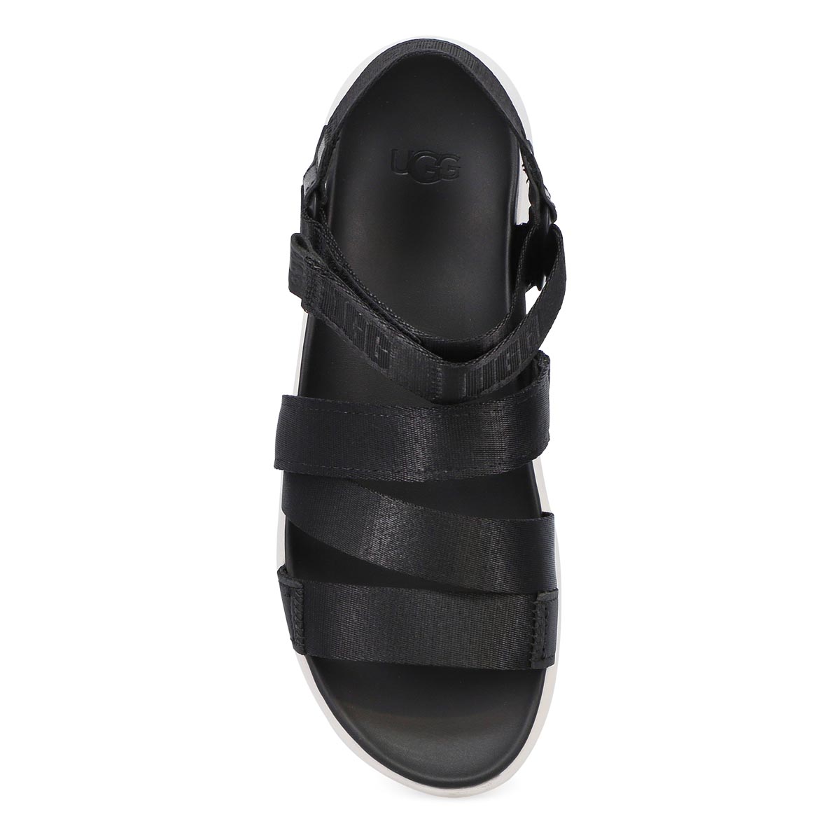 UGG Women's La Shores Sandal - Black | SoftMoc.com