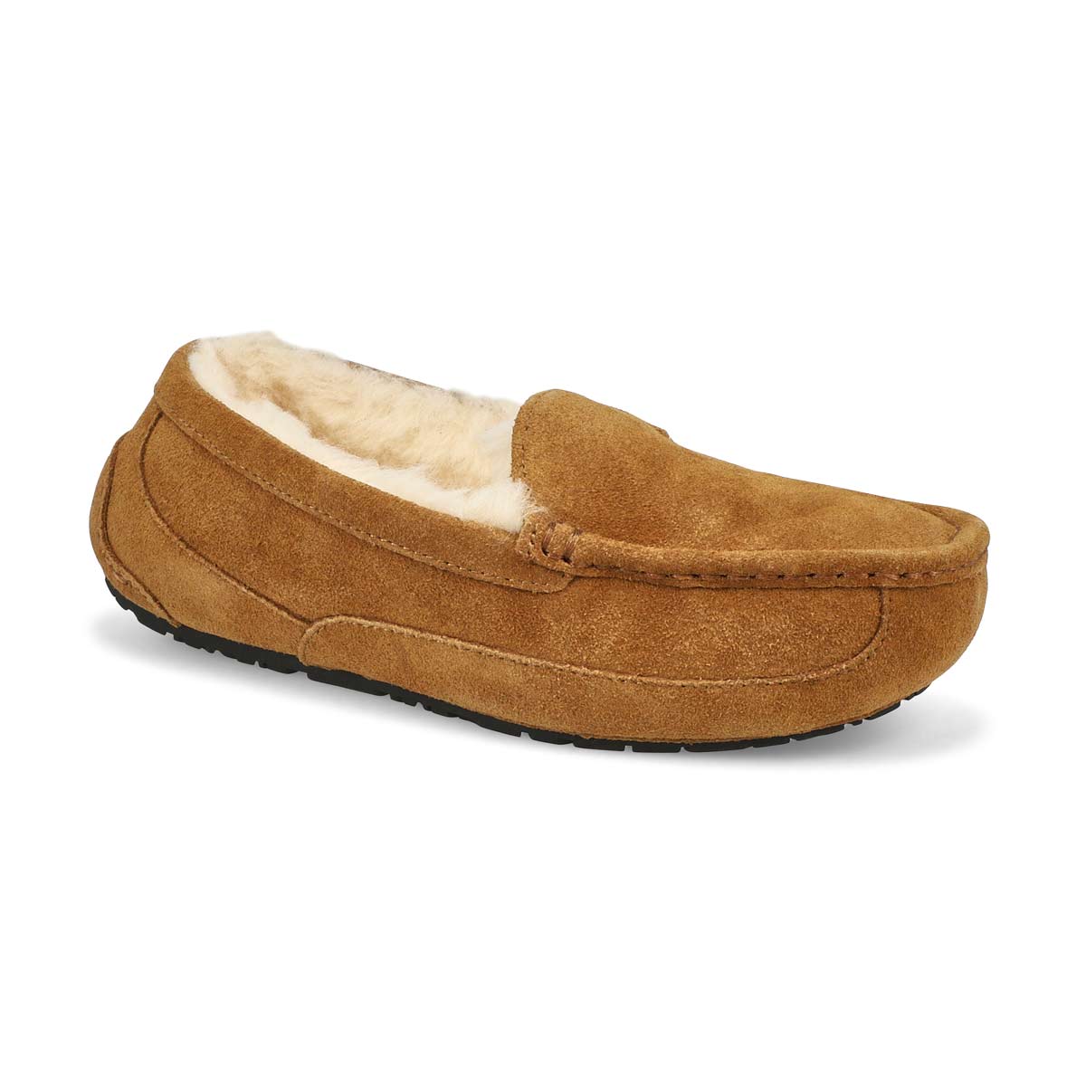 UGG, UGG, Pantoufle en peau de mouton Ascot, châtain, enfant