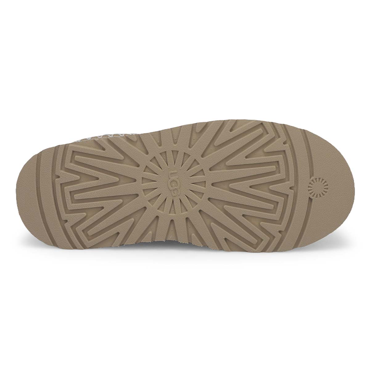 Womens Tazz Platform Slipper - Sand