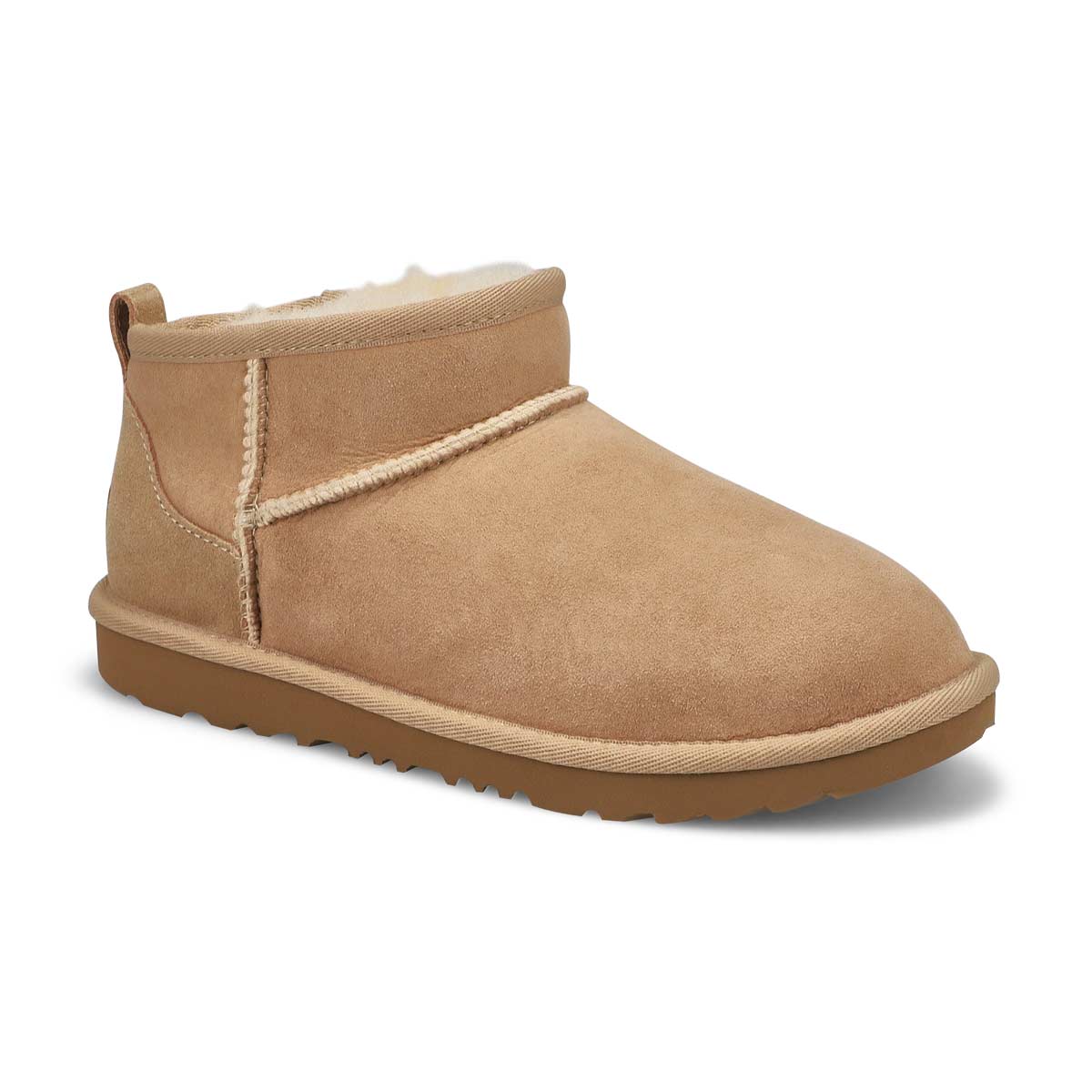 UGG, UGG, Botte en peau de mouton CLASSIC ULTRA MINI, sable, filles