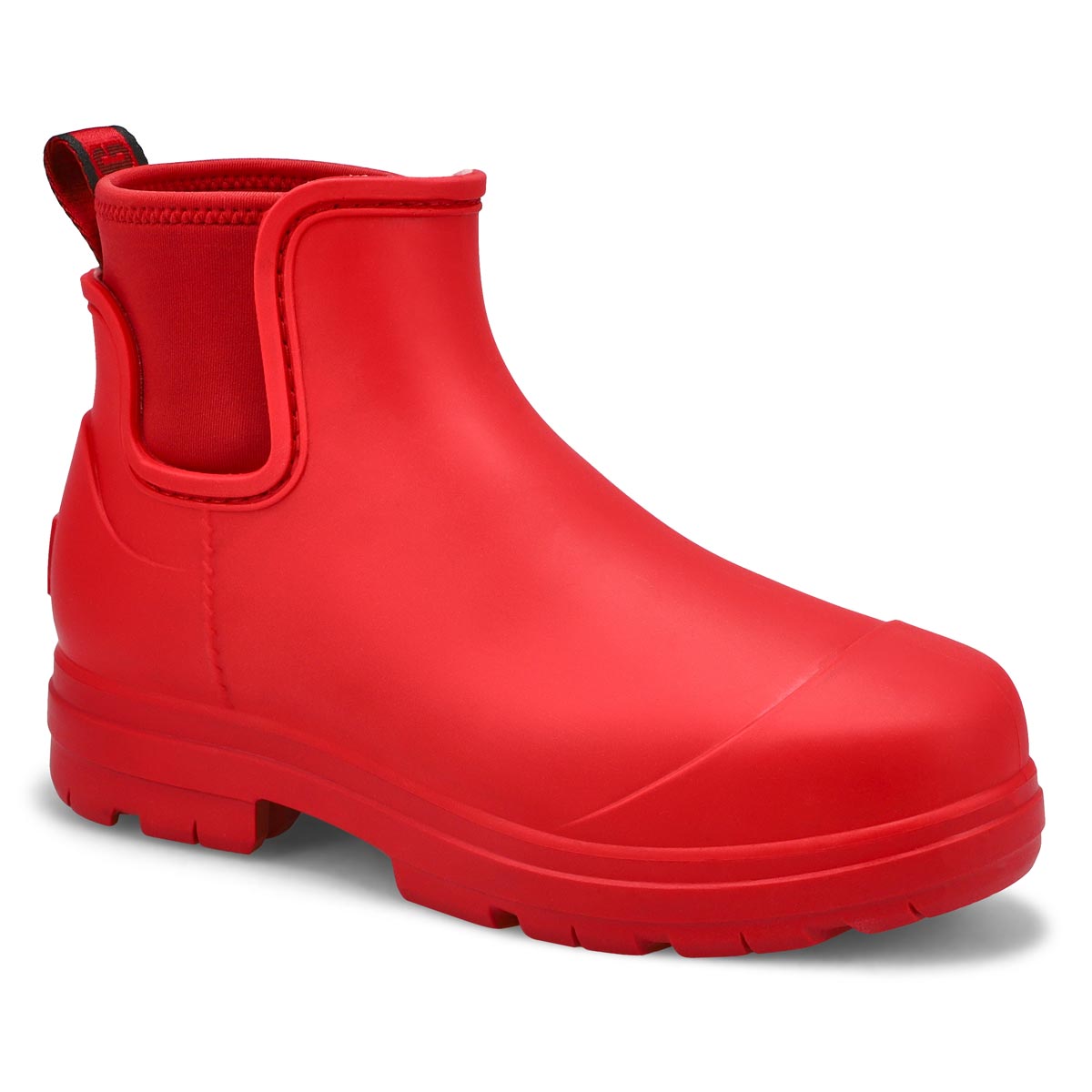 UGG, UGG, Womens Droplet Chelsea Rain Boot-Samba Red