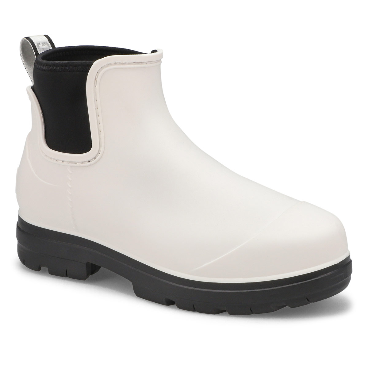 UGG, Botte de pluie Chelsea DROPLET, blanc, femmes