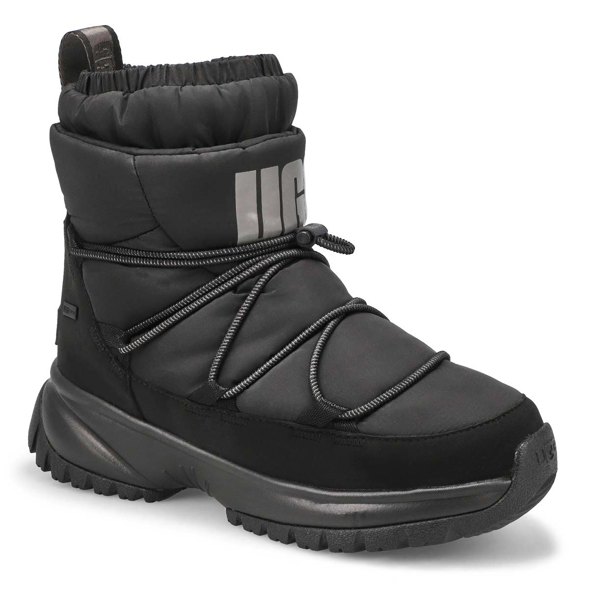 UGG, Botte d'hiver YOSE PUFFER MID, noir, femmes