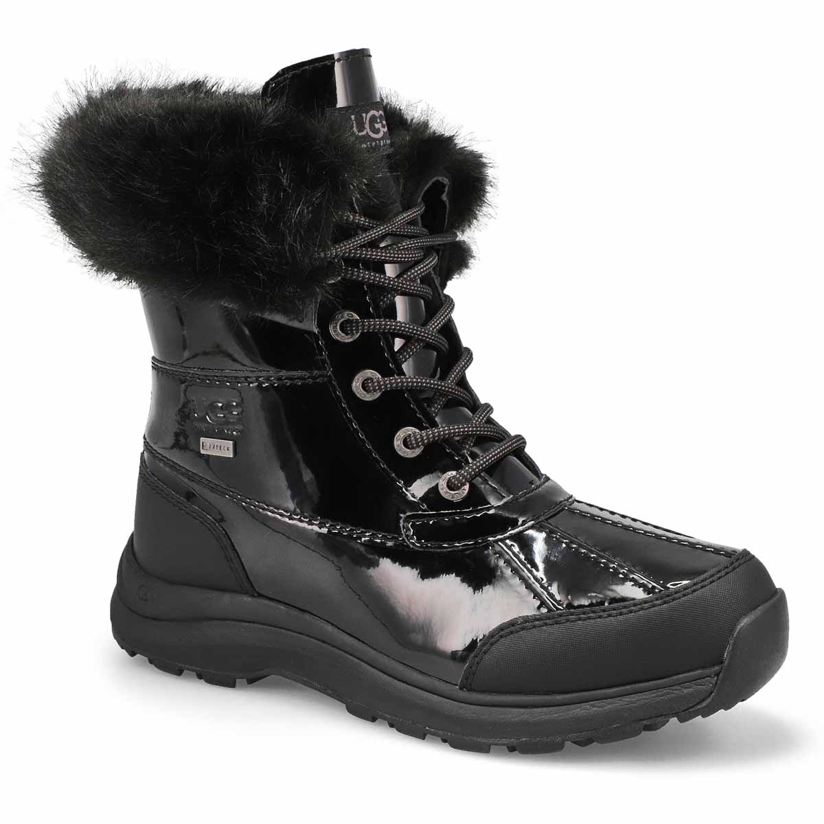 UGG, Women's Adirondack III Patent Boot - Black