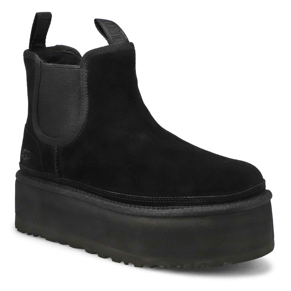 UGG, UGG, Botte NEUMEL PLATFORM CHELSEA, noir, femmes