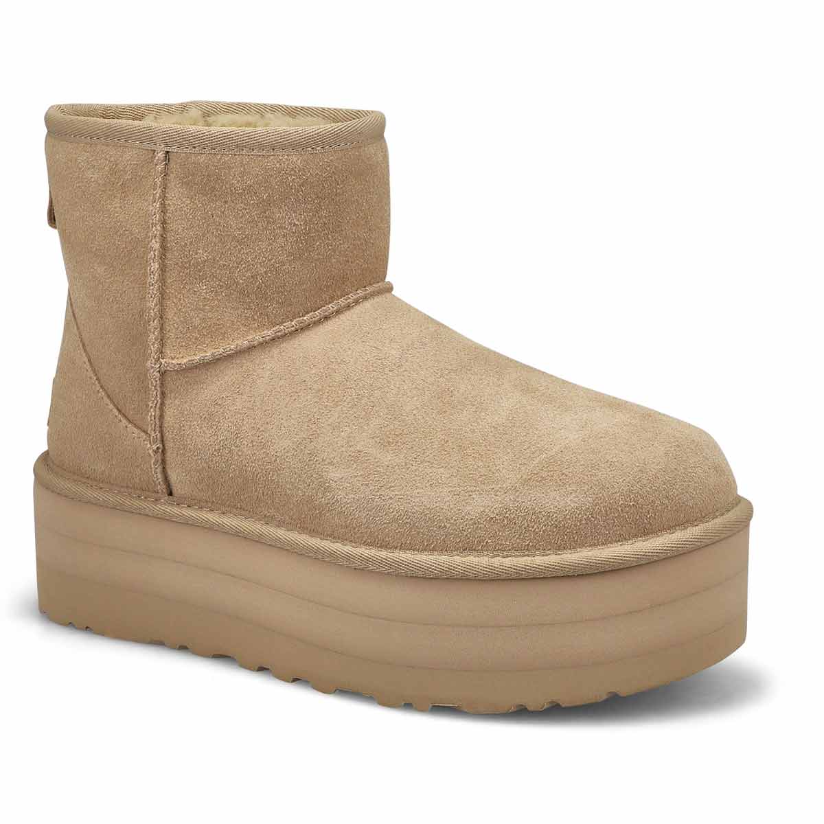 UGG, UGG, Botte CLASSIC MINI PLATFORM, graine de moutarde, femmes