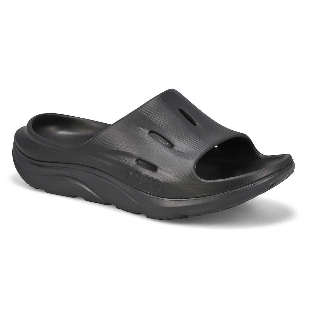 Womens Ora Recovery Slide 3 Sandal - Black/Black