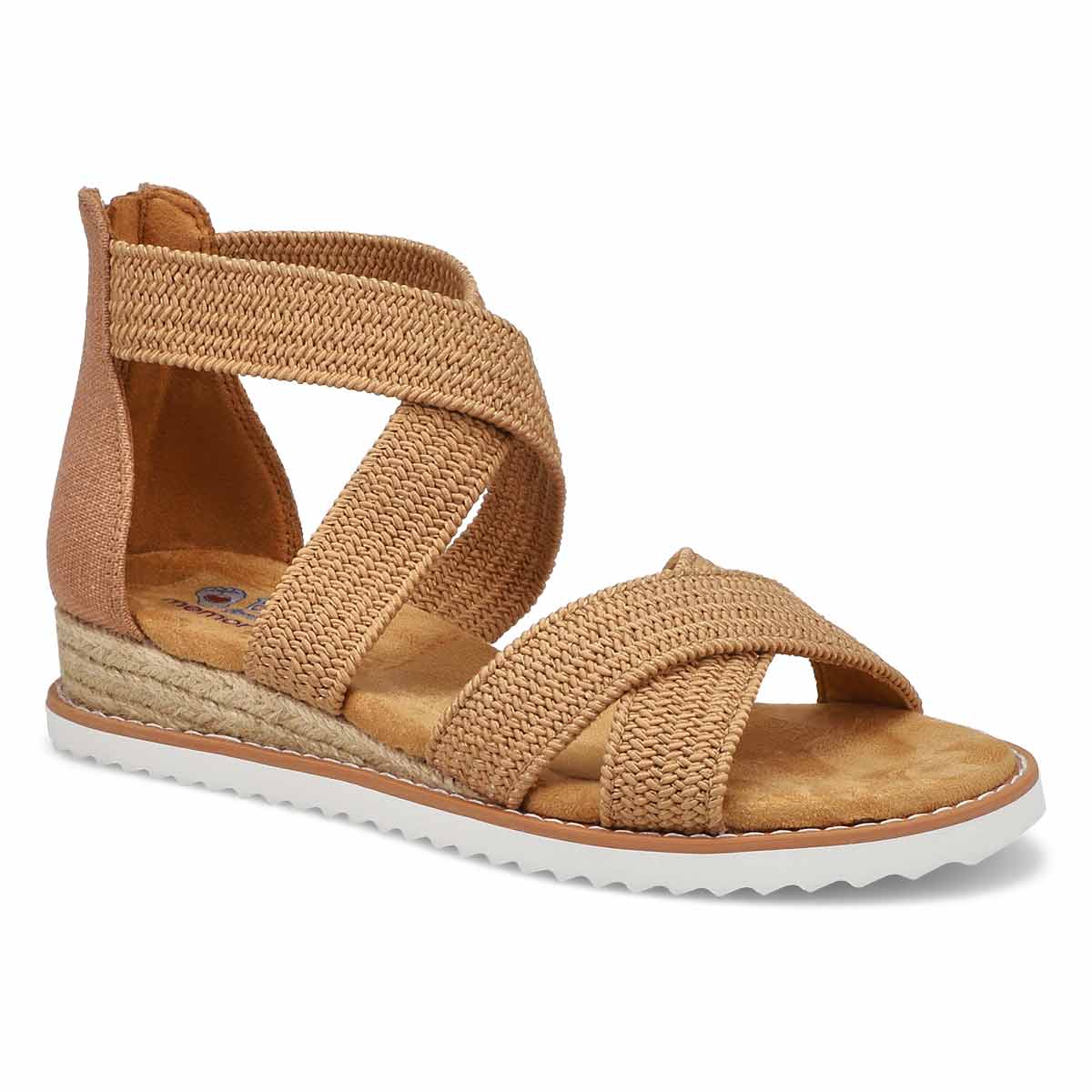 Skechers, Womens Desert Nights Casual Sandal -Tan