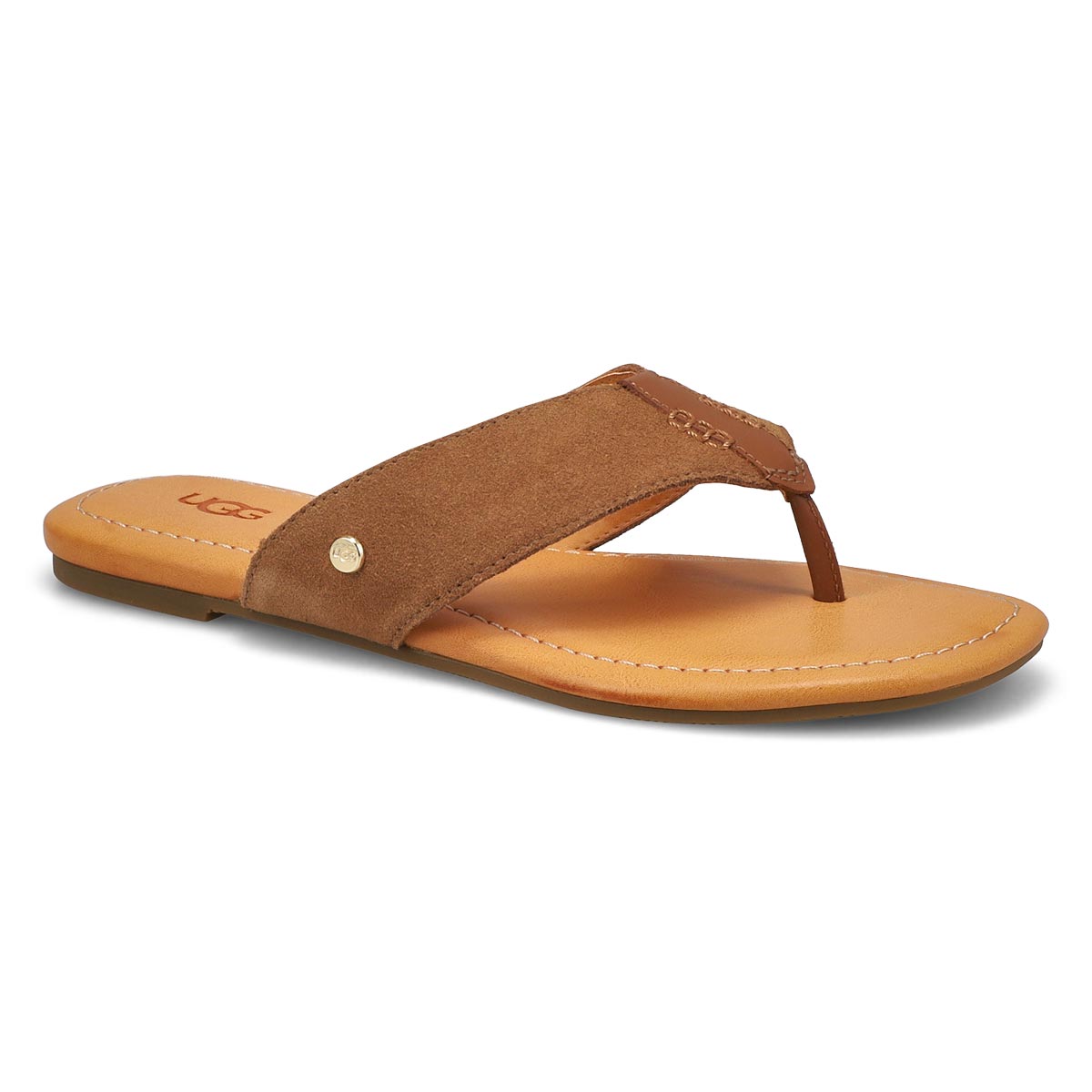 UGG, Women's Carey Flip Thong Sandal - Chestnut