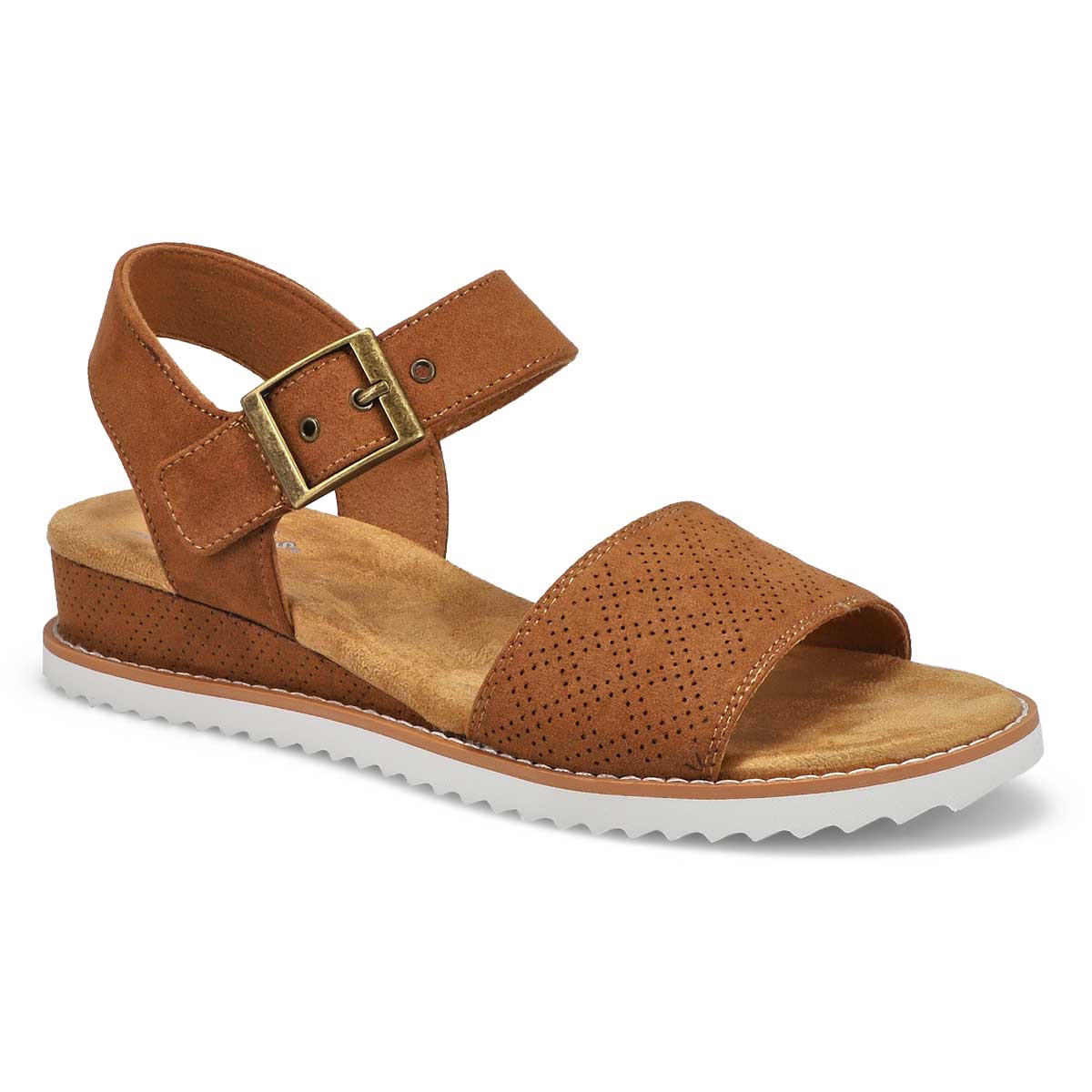 Skechers, Women's  Bobs Desert Kiss Serendipitous Sandal - Chestnut