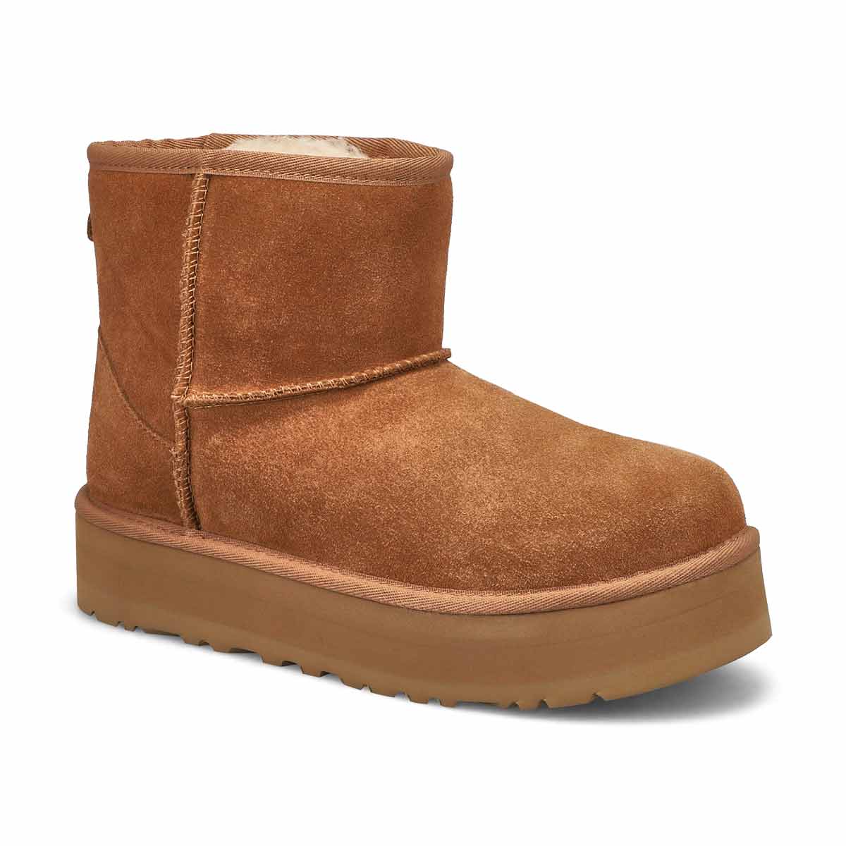 UGG, UGG, Botte CLASSIC MINI PLATFORM, châtaigne, filles