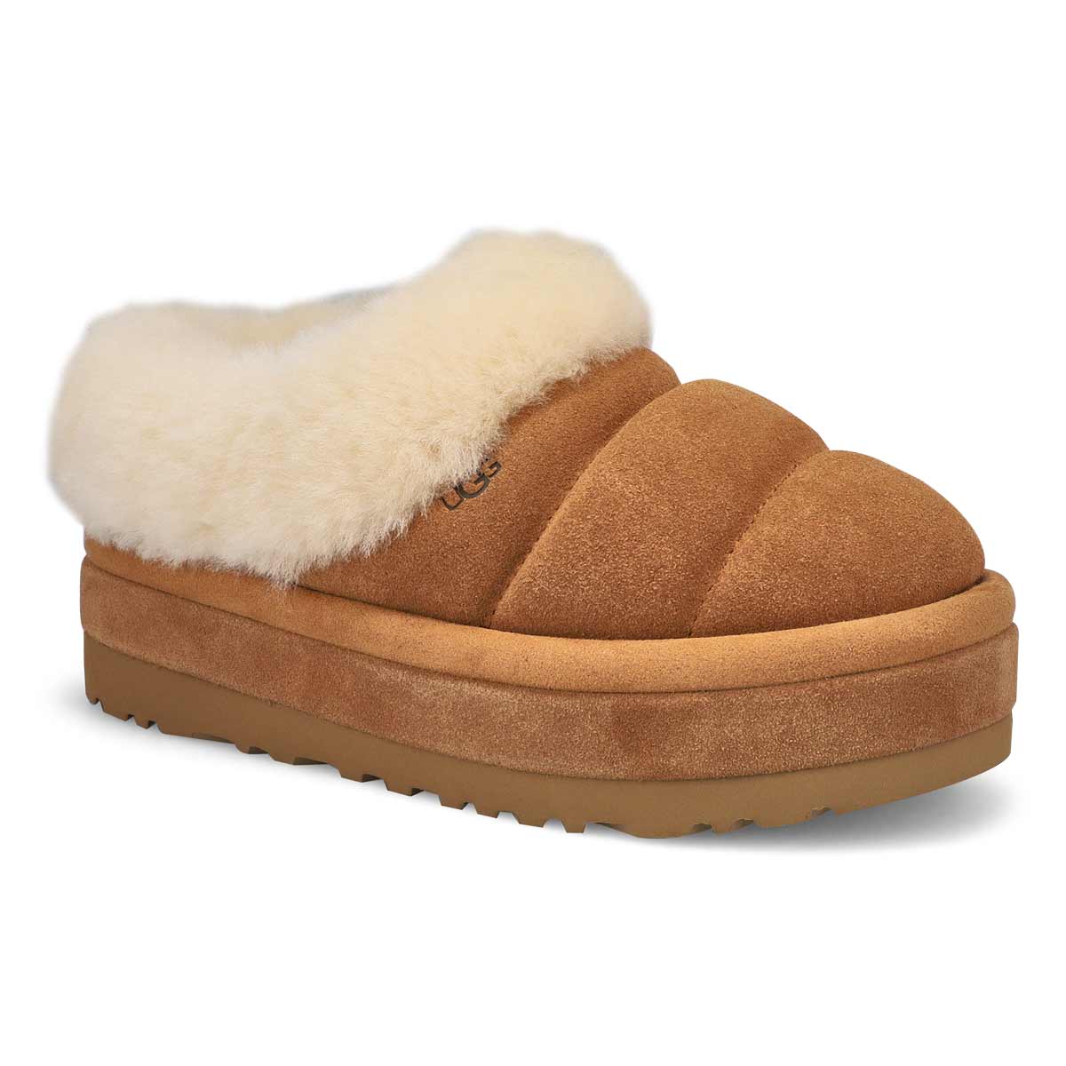 UGG, Women's Tazzlita Platform Slipper - Chestnut