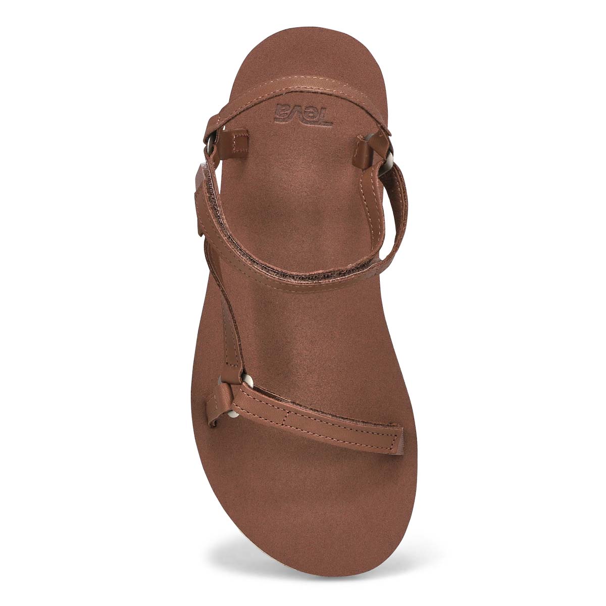 Womens Original Universal Slim Leather Sandal - Acorn