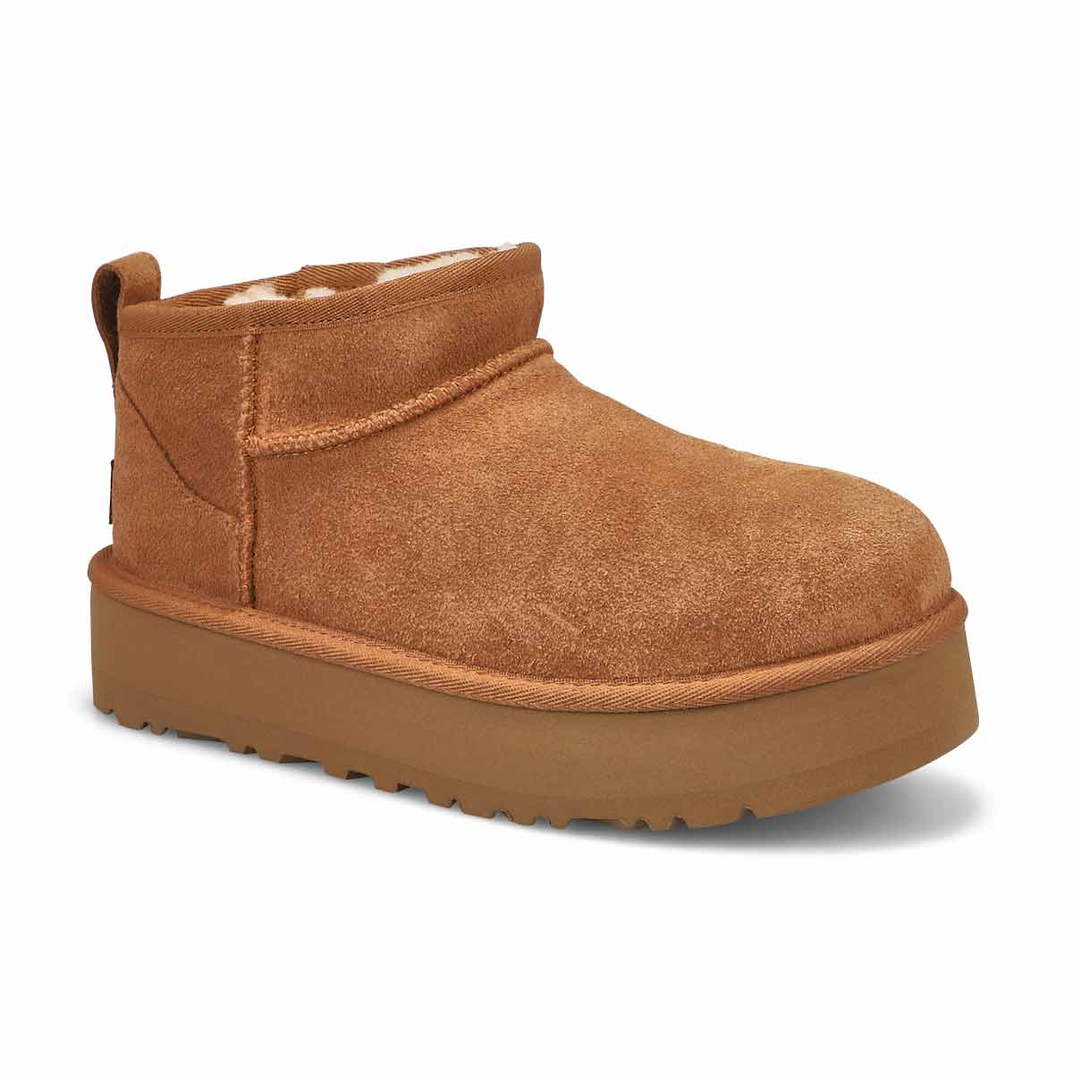 UGG, Botte en peau de mouton ULTRA MINI PLATFORM, châtaigne, filles