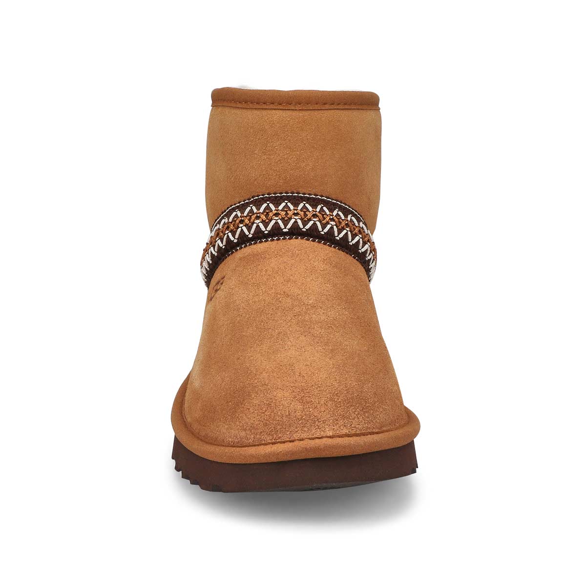 Womens Classic Mini Crescent Boot - Chestnut