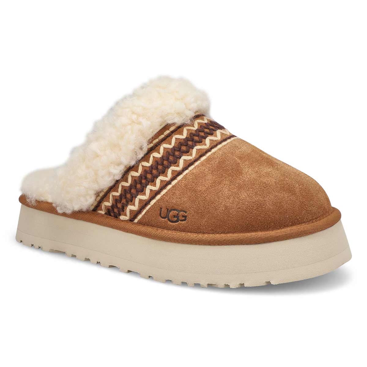 UGG, Women's Disquette Atherson Slipper - Chestnut