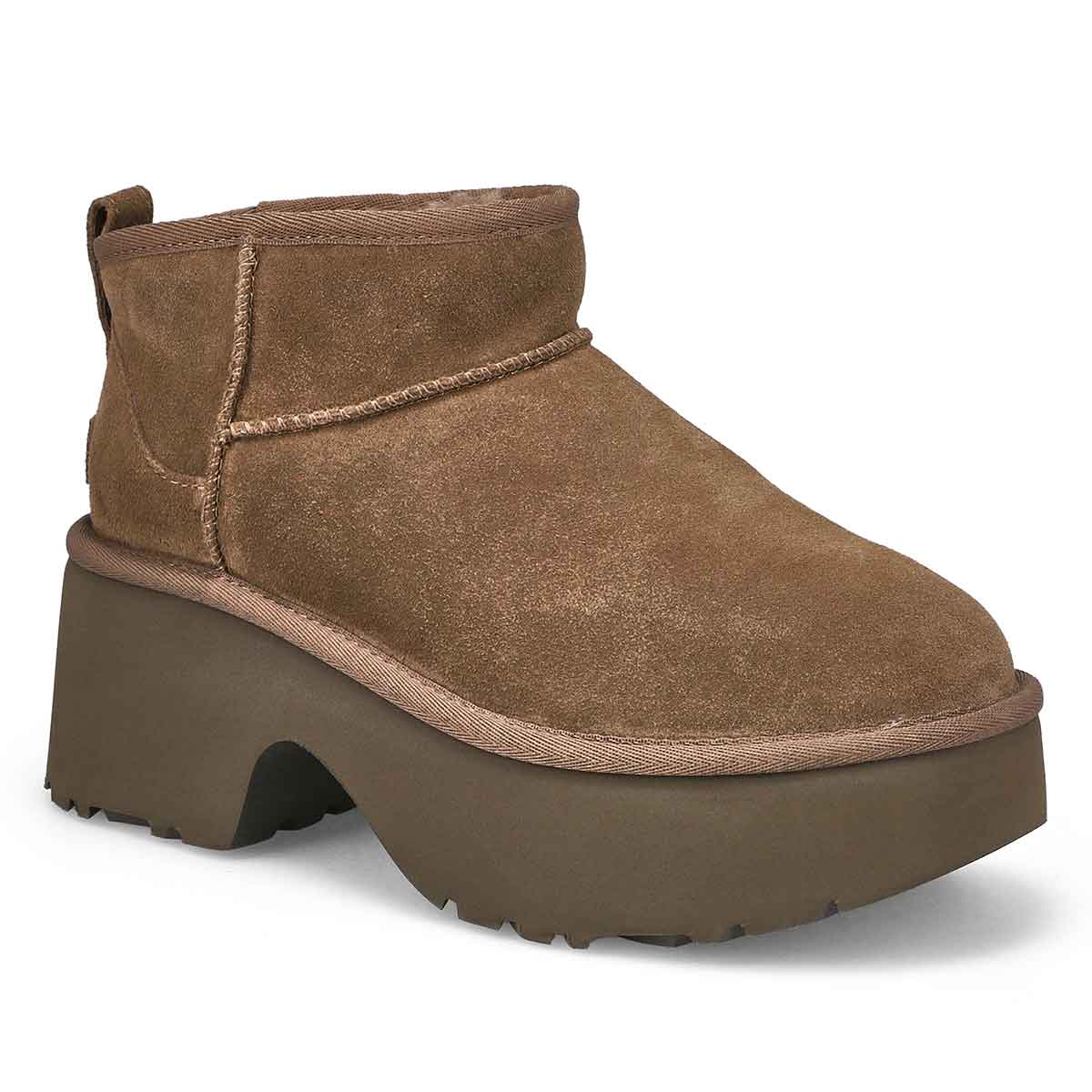 UGG, Botte CLASSIC ULTRA MINI NEW HEIGHTS, hickory, femmes